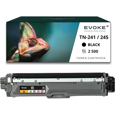 Evoke Compatibele Toner voor Brother Tn-241Bk Tn241Bk Tn-241 Tn241 Zwart 2500 Pagina's Dcp-9015Cdw Dcp-9020Cdw Mfc-9340Cdw Mfc-9140Cdn