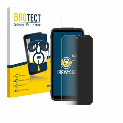 BROTECT - privacy screenprotector voor Blackview Rock 1 - Folie Beschermfolie Blauwlichtfilter