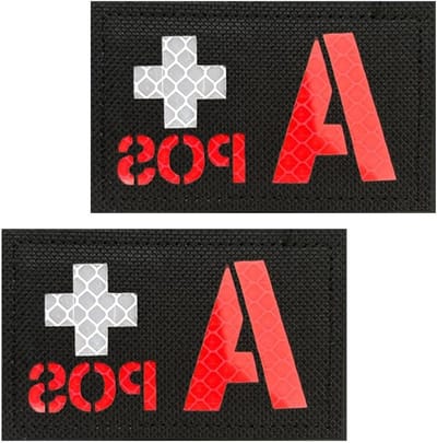 2 Stuks Positieve Borduurpatches voor Eerste Hulp, Medische Badge voor Hoeden, Spijkerbroeken en Rugzakken, Ideaal voor Uniformen en Kleding