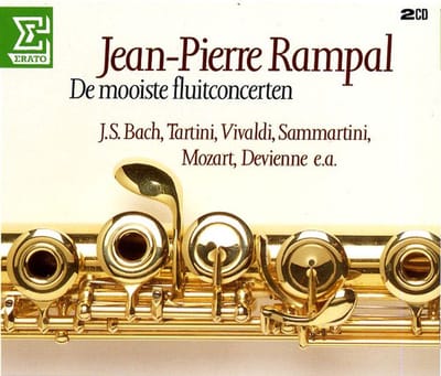 Jean-Pierre Rampal - De Mooiste Fluitconcerten - Bach, Tartini, Vivaldi, Sammartini, Mozart, Devienne