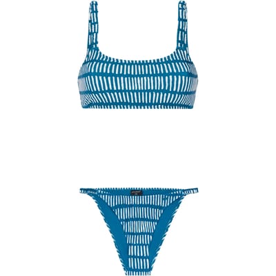 Protest Prtclue – Bralette bikini set Dames – Verstelbare bandjes – Uitneembare vulling – Surfing Blue