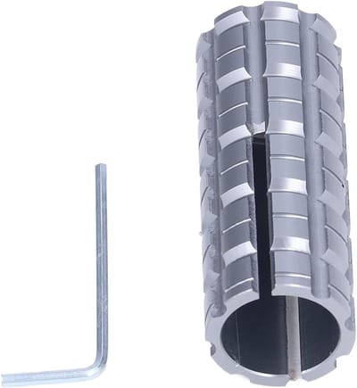 Allecto - Versnellingspook Pedaal Cover - Motorfiets Accessoire - Aluminium - Vergroter - Vervanging - Compatibel met diverse modellen - Grijs - Verbeterde Prestaties en Stijlvol Design - Handig in Gebruik