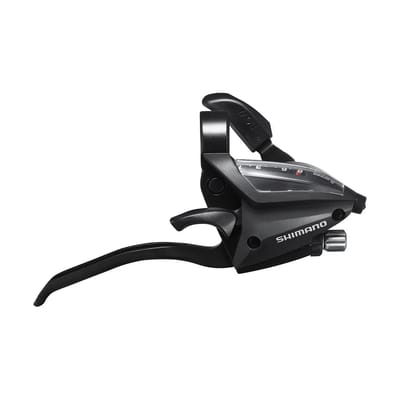 Derailleur- en rembedieningshendel (voor vlakke sturen) Shimano ST-EF500-8R4A Ez Fire Plus