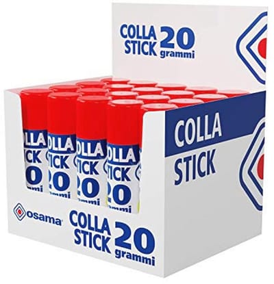 Extra sterke lijmstift - doos van 20 stuks - ideaal voor school, kantoor en knutselen - kindvriendelijk en duurzaam