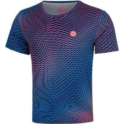 BIDI BADU Out of Control T-shirt Jongens-donkerblauw, koraal
