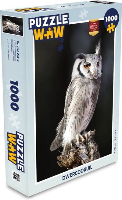 Puzzel Dwergooruil - Legpuzzel - Puzzel 1000 stukjes volwassenen