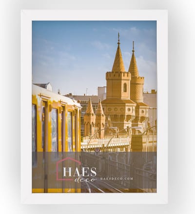 HAES DECO - Fotolijst Berlin wit voor foto formaat 10x15 - SP12215