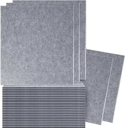 Geluiddempende bekleding - Isolatieplaten - Sound-absorbing upholstery - Akoestische schuimtegels, geluiddichte studioschuimen - soundproof studio foams -Sound dampening 30