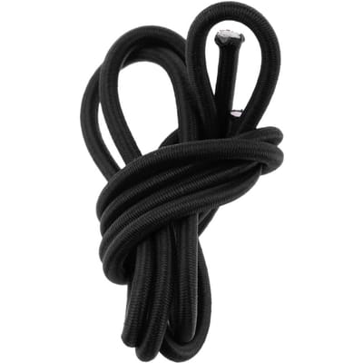 Corde élastique de choc de corde élastique de 6mm arrimage la galerie de toit stable aux UV 50m 2m noir