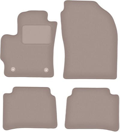 Beige veloursmatten voor: Suzuki Swace stationwagen (2020-)