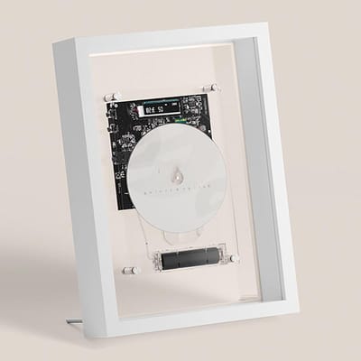 CD-speler - Muziekspeler - Muziek Afspelen - Wandmontage Mogelijk - 229x318mm - Wit