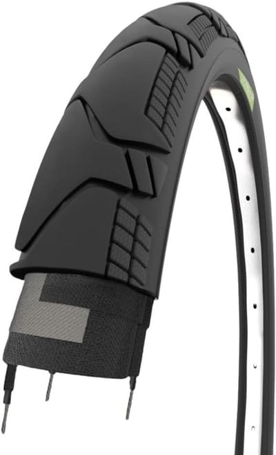Fietsband 700x45C - Gravel Band Stadsfiets Band - Veilig Fietsen - Semi-gladde Loopvlak - 45-622 - Zwart