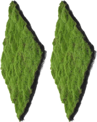 Kunstmatig Mosmat - Nepgras Tapijt - Decoratie Binnen Buiten - Onderhoudsvriendelijk Groen - 30x30 cm - Groen