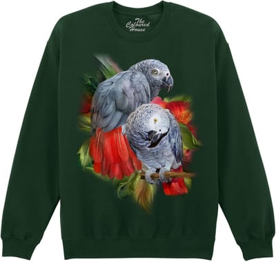 Roodstaart African Greys The Coloured House Sweater M