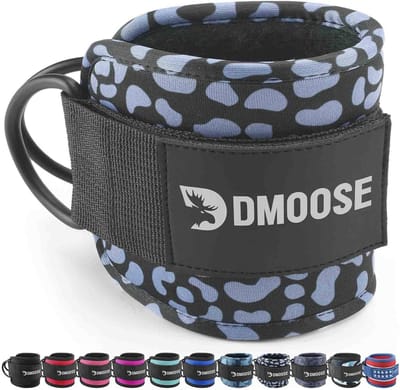 Verstelbare Neopreen Enkelbandjes voor Kabelmachines - Kickbacks, Glute Workouts en Meer
