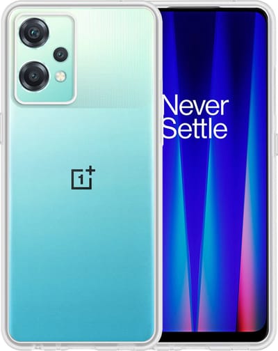 Hoesje - Geschikt voor OnePlus Nord CE 2 Lite - Sterk & Shockproof - Siliconen Case - Hoes Cover - Telefoonhoes - Transparant