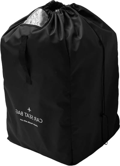 Reiswieg Transporttas - Kinderwagen Tas - Veilig Vervoer - Waterdicht Oxford Materiaal - 85 x 45 x 45 cm - Zwart