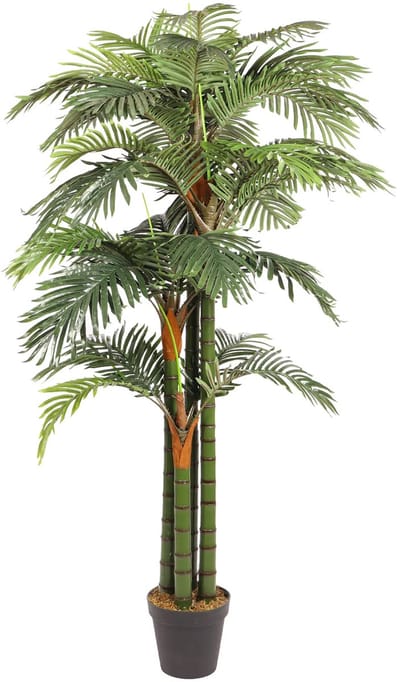 Kunst Palmboom Malta | 190cm - Namaak palmboom - Kunstplanten voor binnen - Kunstpalm