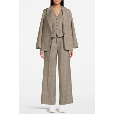 Scotch & Soda Plaid Trouser Multi Plaid Taglia: W25 | Pantaloni Outlet | Donna