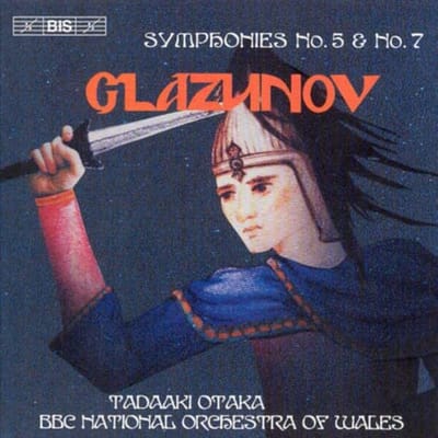 BBC National Orchestra Of Wales, Tadaaki Otaka - Glazunov: Symphonies 5 & 7 (CD)