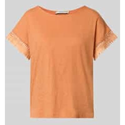 regular fit T-shirt van puur katoen model 'NAIN'