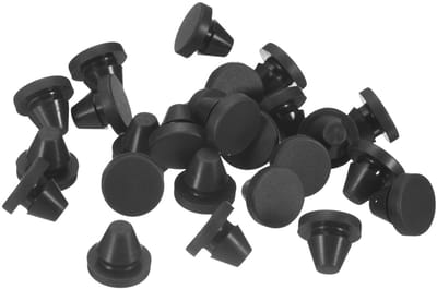 Dailygoods- Gatstoppers 25 Stuks - Siliconen Pluggen - Rubberen Paneelafdichtingen - Geschikt voor 7-8 mm Gat - Waterdichte Stoppen - Duurzaam Materiaal - Rubberstop
