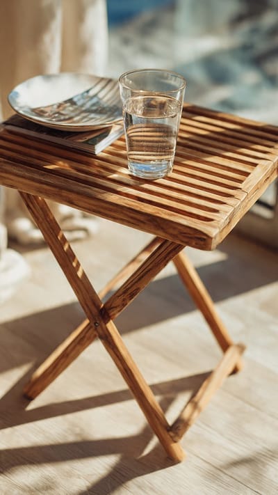 Opvouwbare eettafel uitschuifbaar 120 cm – rechthoekige keukentafel zonder montage – ruimtebesparende houten eetkamertafel voor 2-6 personen – multifunctionele drop leaf tafel – Vermissen