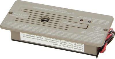Dubbel Alarm - Gas Detector - Veiligheid Thuis - Flush Mount - 12V - Bruin