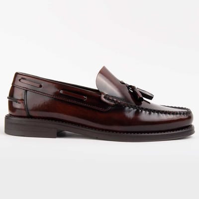 Mocassin En Cuir Pour Homme. Purapiel Castellar7 104863 43 marron
