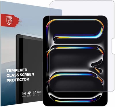 Rosso Screen Protector Geschikt voor iPad Pro 11 (2024/2025) | Beschermlaag | Glasplaatje | 9H Tempered Glass | Gehard Glas | Beschermglas