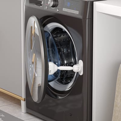 Unyqoos® Veiligheidsdeurstop voor wasmachines, kindvriendelijke bescherming tegen ongelukken