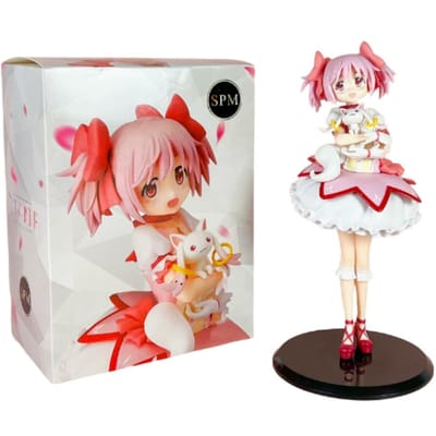 23cm Puella Magi Madoka Magica Aniem Model Kaname Madoka Magische Meisje PVC Figuur Speelgoed Cadeau Actiefiguur Pop Op Voorraad Premium Kwaliteit