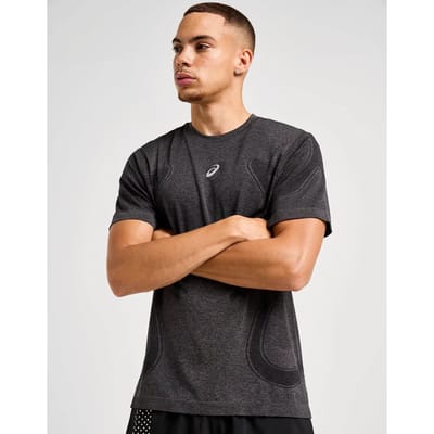 Road Seamless SS Hardloop T-shirt Heren Performance Black S