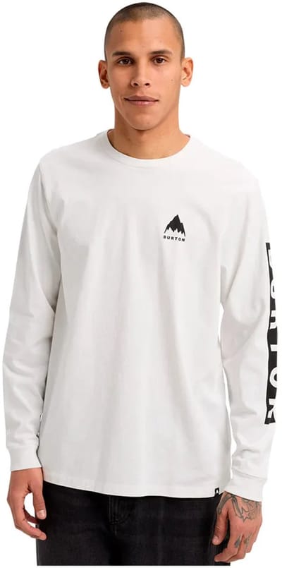Burton Elite T-shirt Met Lange Mouwen Wit 2XL