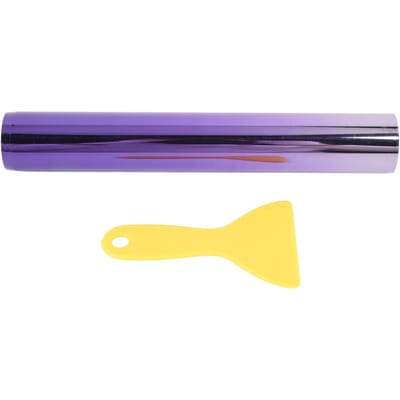Film Pare-soleil de Voiture Bande Pare-soleil Pare-brise Imperméable Protection UV Autocollants DIY Universel pour Véhicule Violet violet