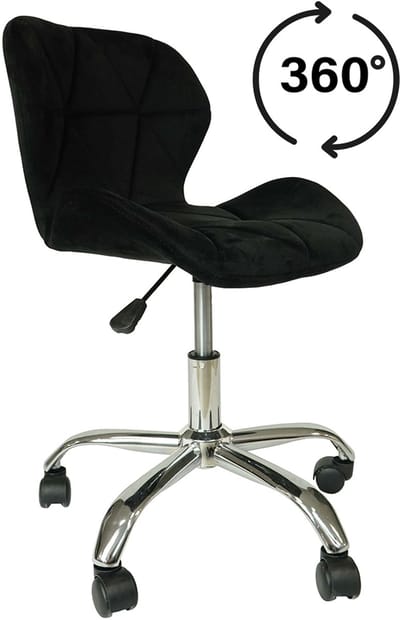 AZ Home-Bureaustoel Nero Zwart-modern design-Thuiskantoor-Stoel
