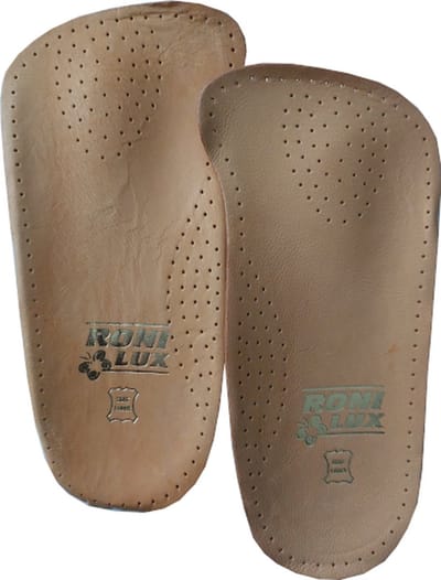 Ronilux Step Steunzool - 3/4 Inlegzool met Voetbed - Ondersteunt en ontlast de voet - Voorkomt vermoeide voeten - Maat 37/38