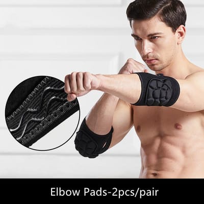 1 Paire de Coudières en Mousse Anti-Collision Antidérapantes Protection Sportive pour Patin à Roulettes Volleyball Équitation Danse de Rue L