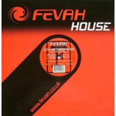 12-inch Plaat DJ'S INCORPORATED - The Crowd Control EP FH005 Fevah House Rec 2001 UK Dance & Electronica Gebruikt