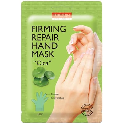 PUREDERM Masque Mains Réparateur Fermeté, 30 g - Masque mains raffermissant et régénérant