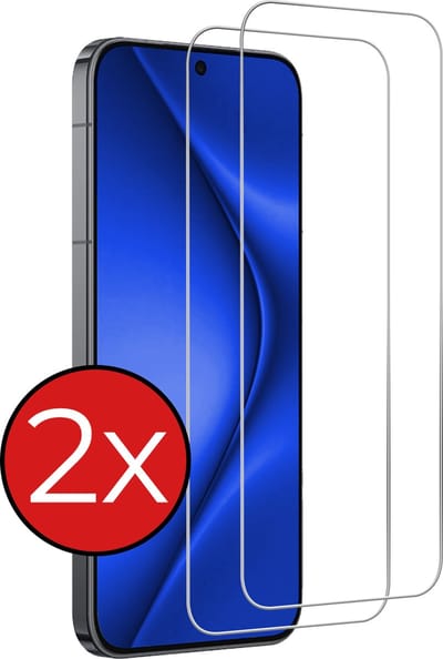 Screenprotector - 2 Stuks - Geschikt voor Huawei Pura 70 - Extra Sterk - Beschermglas - Gehard Glas - Tempered Glass - Screen Protector