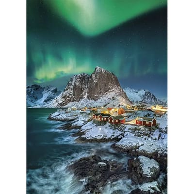 Clementoni - Puzzel - 1000 Stukjes - Lofoten Eilanden - Puzzel Voor Volwassenen - High Quality Collection