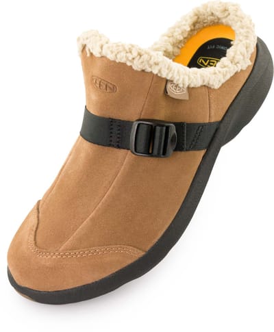 Instapper Keen Women Hood Clog Toasted Coconut Black-Schoenmaat 40