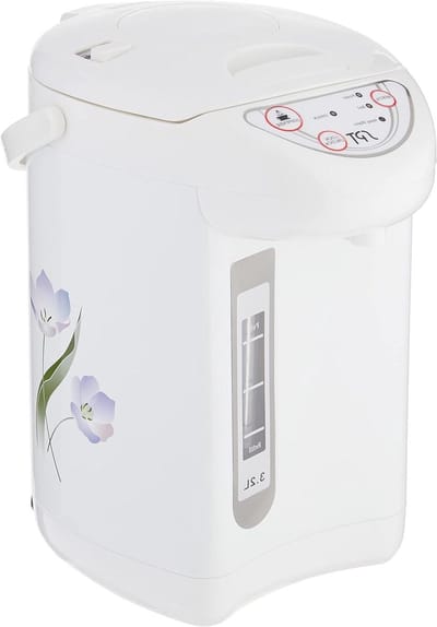 Warmwaterdispenser - Dubbel pompsysteem - Direct warm water - Automatisch koken - 32 Liter - Gebroken wit