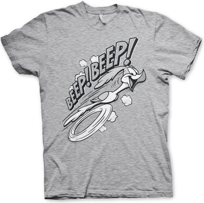 Looney Tunes BEEP BEEP T-shirt Heather-grijs