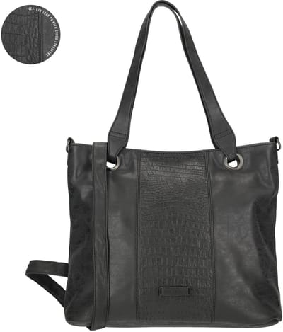 Enrico Benetti Josie Schoudertas - Shopper met Tabletvak - 65042 - Zwart