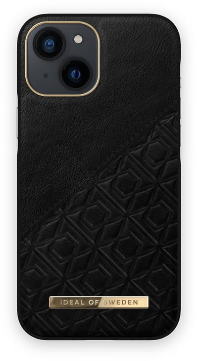 iDeal of Sweden Fashion Case iPhone 13 Mini Embossed Black