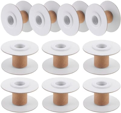 Naaiset Spoelen - Garen Opwindspoelen - Thuis Knutselen - Praktische Set - 6 x 6 x 3 cm - Diverse Kleuren