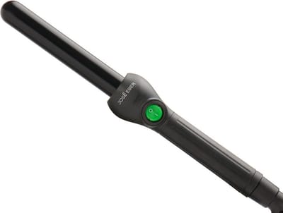 José Eber Cliploze Krultang 25mm – Ionische Technologie – Keramische Staaf – Glanzende, Pluisvrije Krullen – Inclusief Hittebestendige Handschoen – Zwart