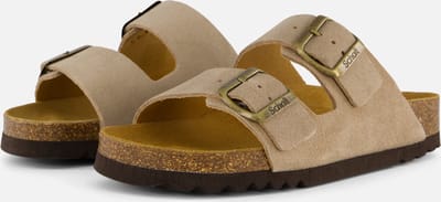 Scholl Josephine Sandalen beige Suede - Dames - Maat 36